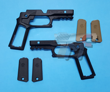 Recover Tactical CC3P Grip & Rail System for M1911(Black & TAN) - Click Image to Close
